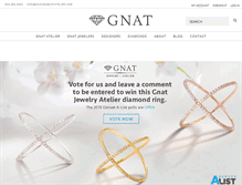 Tablet Screenshot of gnatjewelers.com